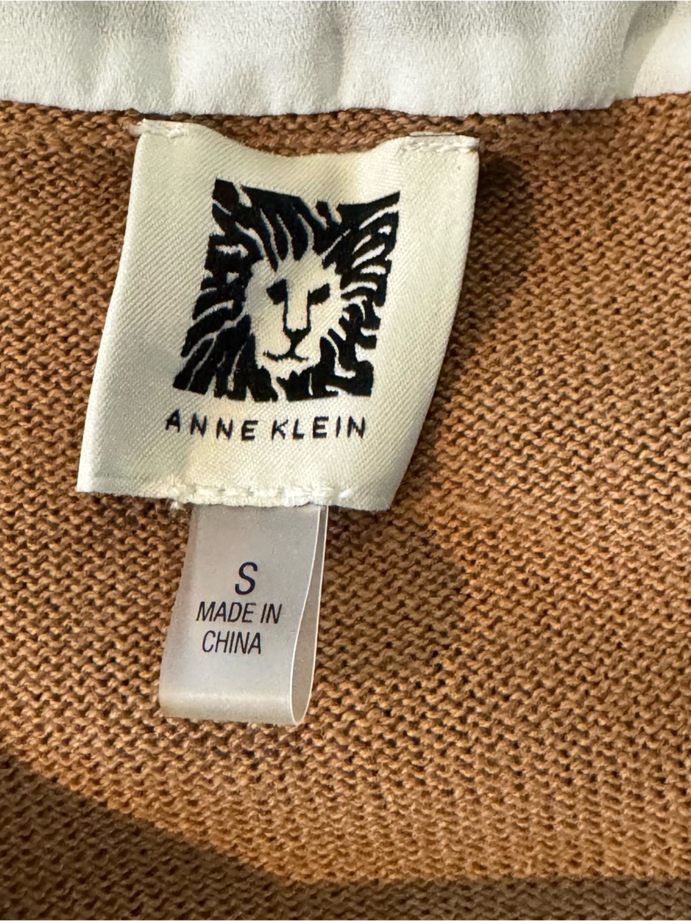 Anne Klein Collared Shirt & V-Neck Sweater Vest Combo Top Size Small - Picture 5 of 9